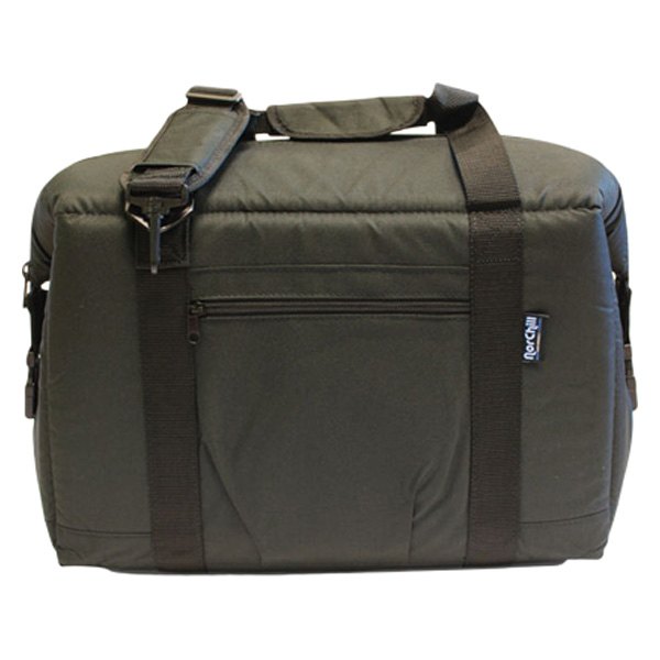 NorChill® - Voyager™ 12-Can Black Cooler Bag