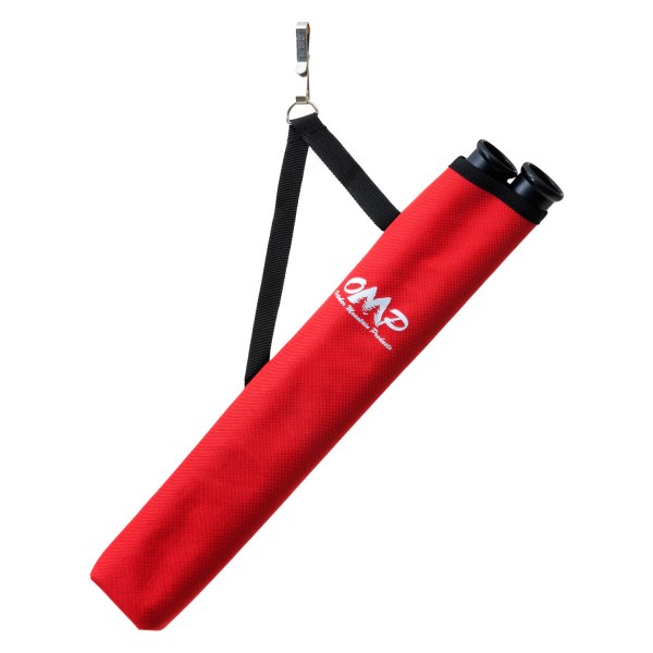 October Mountain® - Red Ambidextrous 2-Tube Target Quiver