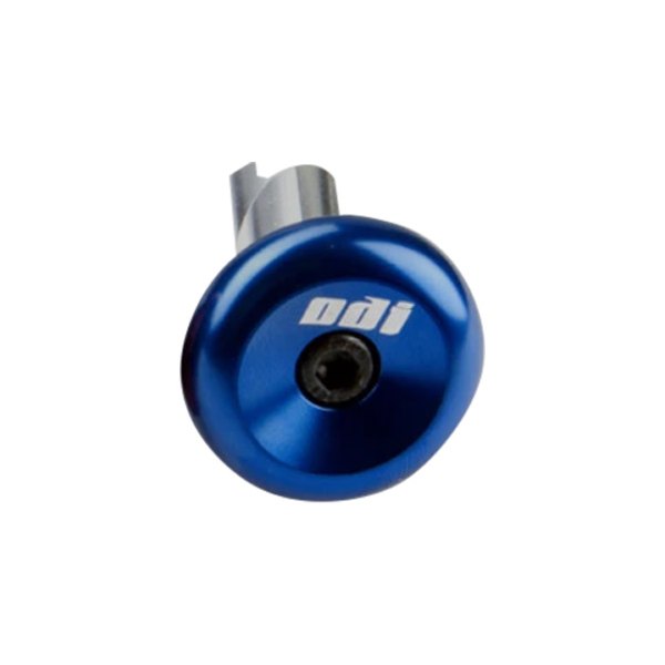 ODI® - Blue Aluminum Handlebar End Plugs