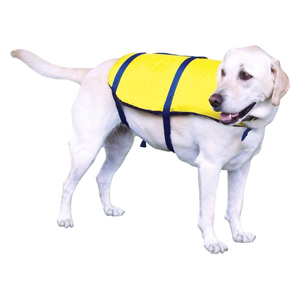 Onyx Outdoor® - Medium Yellow Nylon Dog Vest