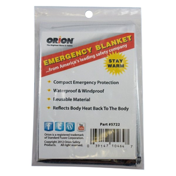 Orion Signal Products® - Emergency Blanket