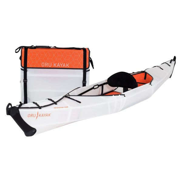 ORU Kayak® OKY301ORALT Beach LT™ 12'1" Solo White Folding Kayak