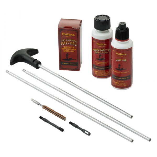 Outers® - 0.243/6 mm - 6.5 mm Aluminum Rifle Cleaning Rod Kit