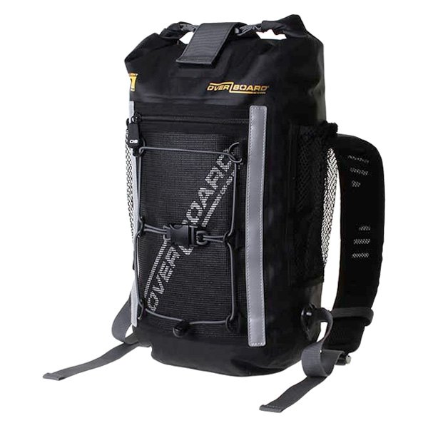 black waterproof backpack