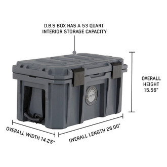 Overland® - D.B.S.™ 15.56" x 26" x 14.25" Black Hard Case
