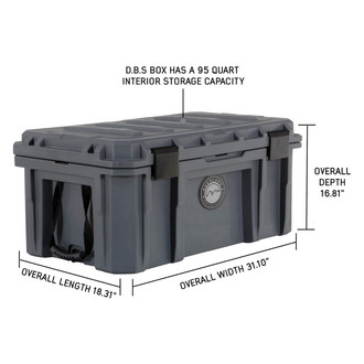Overland® - D.B.S.™ 18.31" x 31.1" x 16.81" Black Hard Case