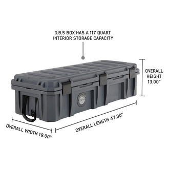 Overland® - D.B.S.™ 19" x 47" x 13" Black Hard Case