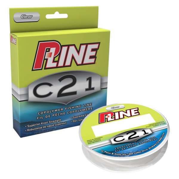 P-Line® - C21 Copolymer 300 yd 10 lb Clear Monofilament Line