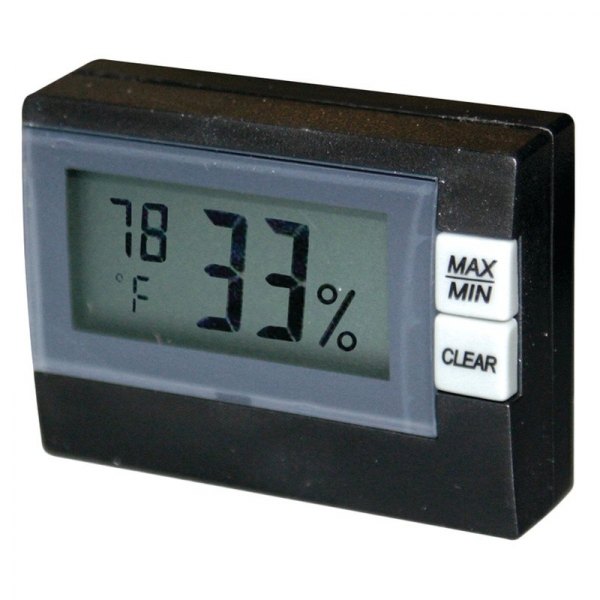 P3® - Black Digital Mini Hygo-Thermometer