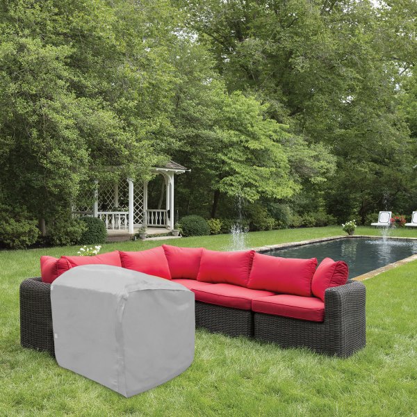 PCI® - Gray Patio Sectional Sofa End Panel Cover