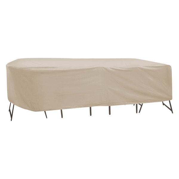 PCI® - Tan Oval/Rectangular Patio Bar Table & Chair Combo Cover