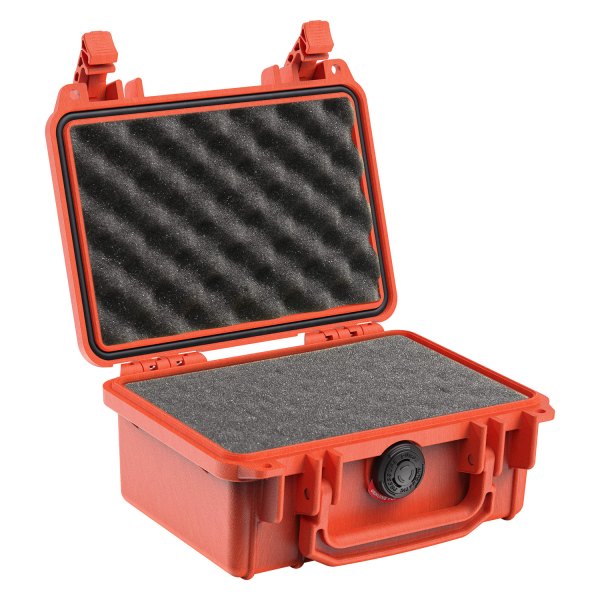 Pelican® - 1120™ 8.41" x 6.76" x 3.87" Orange Hard Case with Foam
