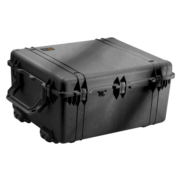 Pelican® - 1690™ 33.43" x 28.40" x 17.65" Black Wheeled Hard Case with Foam