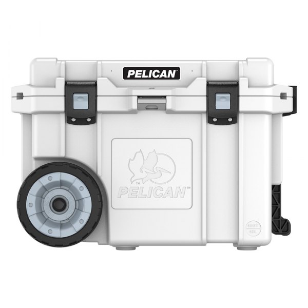 Pelican® - Elite 45 qt White Wheeled Hard Cooler