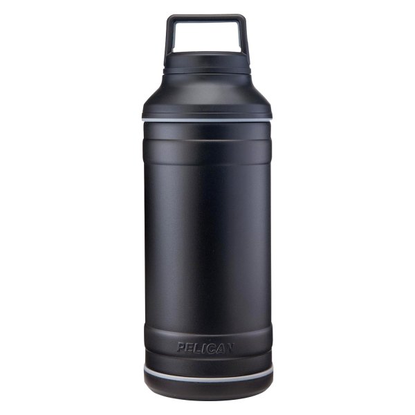 Pelican® - 64 fl. oz. Black Stainless Steel Vacuum Insulation Bottle