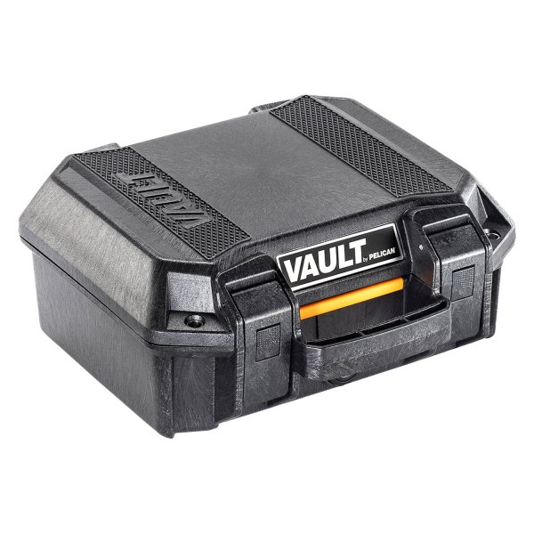 Pelican® - Vault™ 12.28" x 12.03" x 5.16" Small Black Polyethylene Pistol Hard Case
