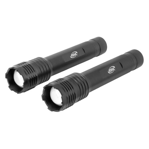 Performance Tool® - ATAK™ Pro-Focus™ Black Tactical Flashlight Set