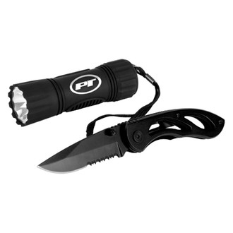 Performance Tool® - Power™ Storm™ 65 lm Black LED Flashlight with Knife