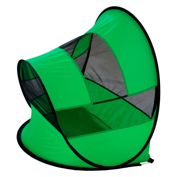 Pet Life® - 37.4" x 25.6" x 33.4" Green Dog Crate Tent with Travel Bag