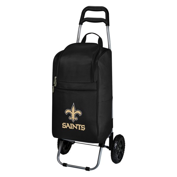 Picnic Time® - NFL New Orleans Saints 37-Can Black Wheeled Cart Cooler