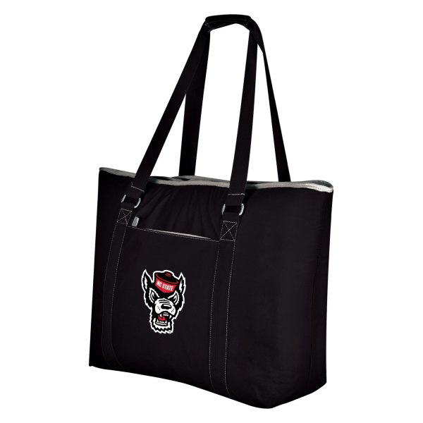 Picnic Time® - Tahoe XL NCAA NC State Wolfpack 48-Can Black Cooler Tote Bag