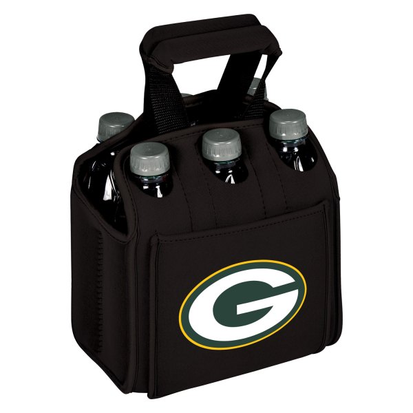 Picnic Time® - Green Bay Packers Black Beverage Carrier