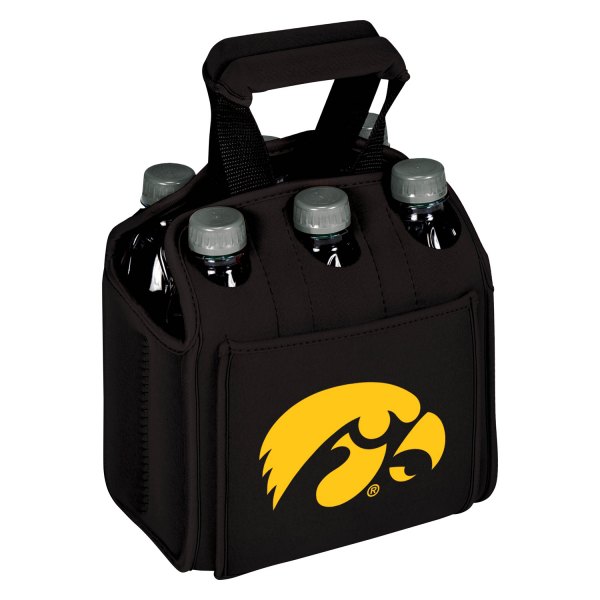 Picnic Time® - Iowa Hawkeyes Black Beverage Carrier