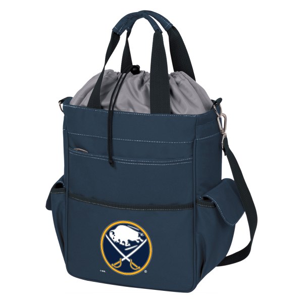 Picnic Time® - Activo NHL Buffalo Sabres 13 qt Navy Blue Cooler Tote Bag