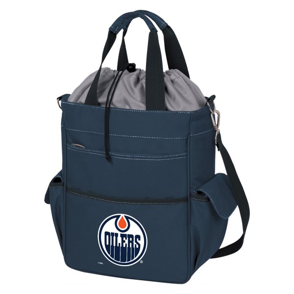 Picnic Time® - Activo NHL Edmonton Oilers 13 qt Navy Blue Cooler Tote Bag