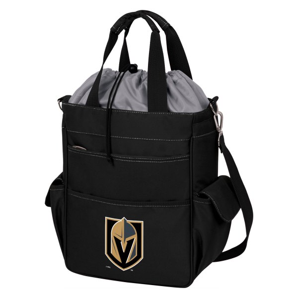Picnic Time® - Activo NHL Vegas Golden Knights 13 qt Black Cooler Tote Bag