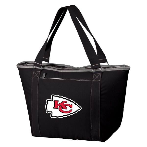 Picnic Time® - Topanga NFL Kansas City Chiefs 24-Can Black Cooler Tote Bag