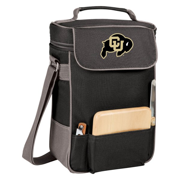 Picnic Time® - Duet Colorado Buffaloes Black Wine and Cheese Tote