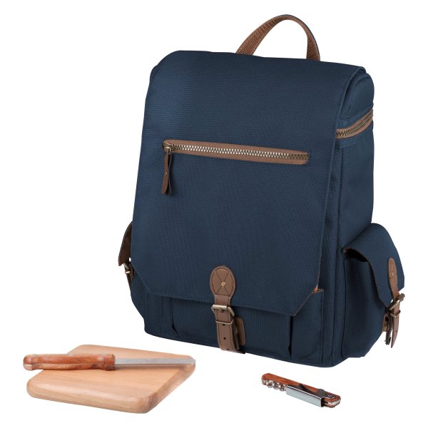 Picnic Time® - Moreno Navy Wine and Cheese Backpack