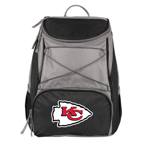 Picnic Time® - PTX NFL Kansas City Chiefs 20-Can Black Cooler Backpack