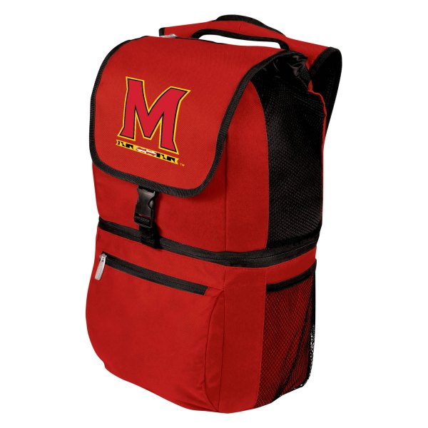 Picnic Time® - Zuma NCAA Maryland Terrapins 27 qt Red Cooler Backpack