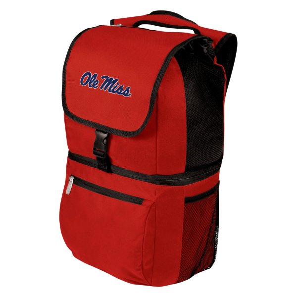 Picnic Time® - Zuma NCAA Ole Miss Rebels 27 qt Red Cooler Backpack