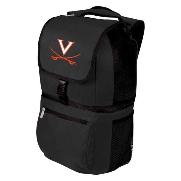 Picnic Time® - Zuma NCAA Virginia Cavaliers 27 qt Black Cooler Backpack