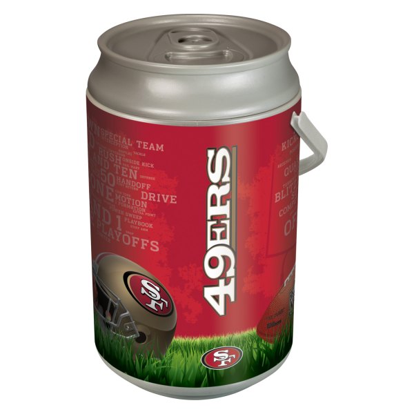 Picnic Time® - Mega NFL San Francisco 49ers 27-Can Silver Can Cooler