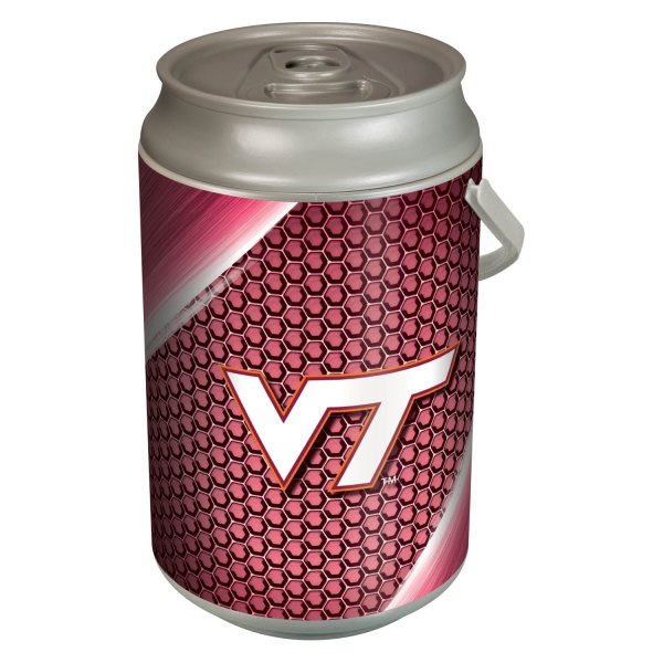 Picnic Time® - Mega NCAA Virginia Tech Hokies 27-Can Silver Can Cooler