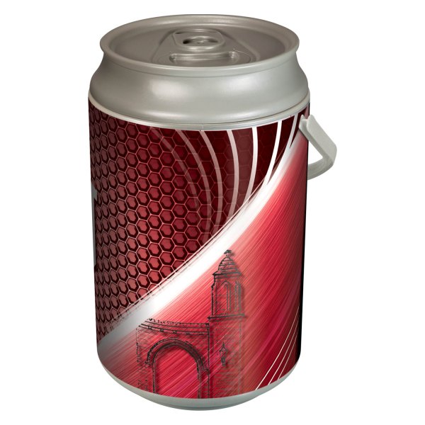 Picnic Time® - Mega NCAA Indiana Hoosiers 27-Can Silver Can Cooler