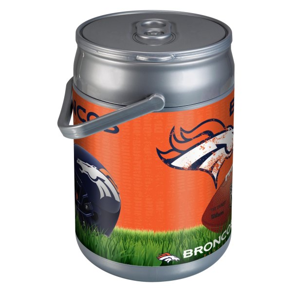 Picnic Time® - NFL Denver Broncos 10-Can Silver Can Cooler