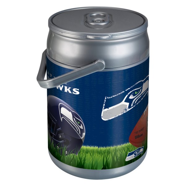 Picnic Time® - NFL Seattle Seahawks 10-Can Silver Can Cooler