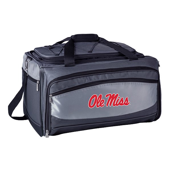 Picnic Time® - Vulcan NCAA Ole Miss Rebels 24-Can Cooler Bag with Propane Grill