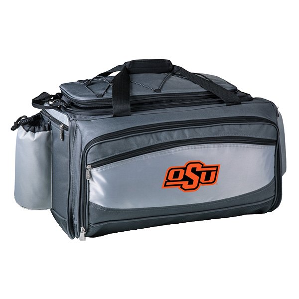 Picnic Time® - Vulcan NCAA Oklahoma State Cowboys 24-Can Cooler Bag with Propane Grill