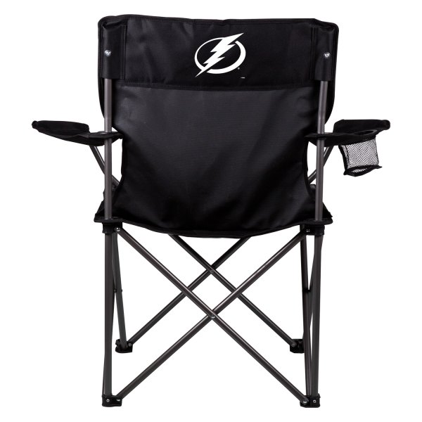 Picnic Time® - NHL PTZ Tampa Bay Lightning Black Camp Chair