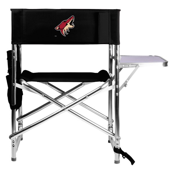 Picnic Time® - NHL Sports Arizona Coyotes Black Camp Chair