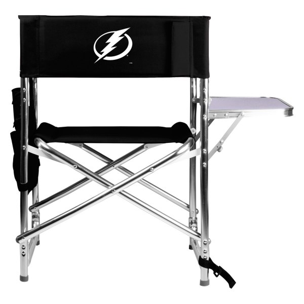 Picnic Time® - NHL Sports Tampa Bay Lightning Black Camp Chair