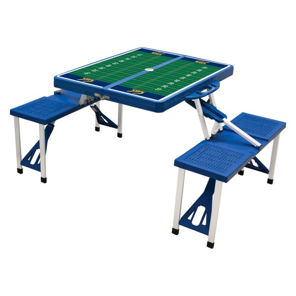 Picnic Time® - NCAA Sport Cal Bears Blue Portable Folding Camp Table Set