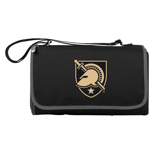 Picnic Time® - 59" x 51" West Point Black Knights Black Picnic Blanket Tote