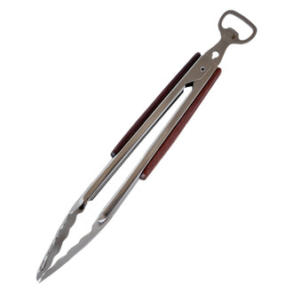 Pit Barrel Cooker® - Heavy-duty Ultimate Tongs with Built-in Bottle Opener